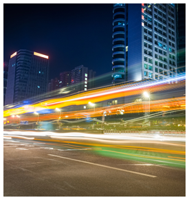 Traffic in Long Exposure